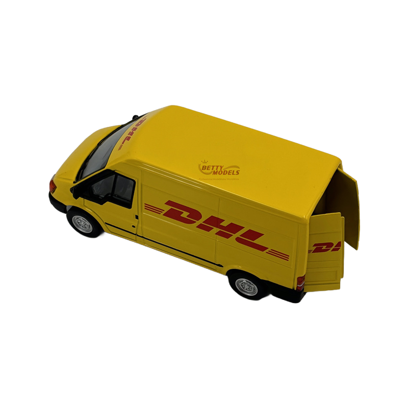 DHL Van Scale Model Custom Alloy Diecast Car Models for Collectors & Promotions