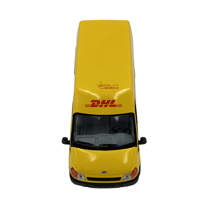 DHL Van Scale Model Custom Alloy Diecast Car Models for Collectors & Promotions