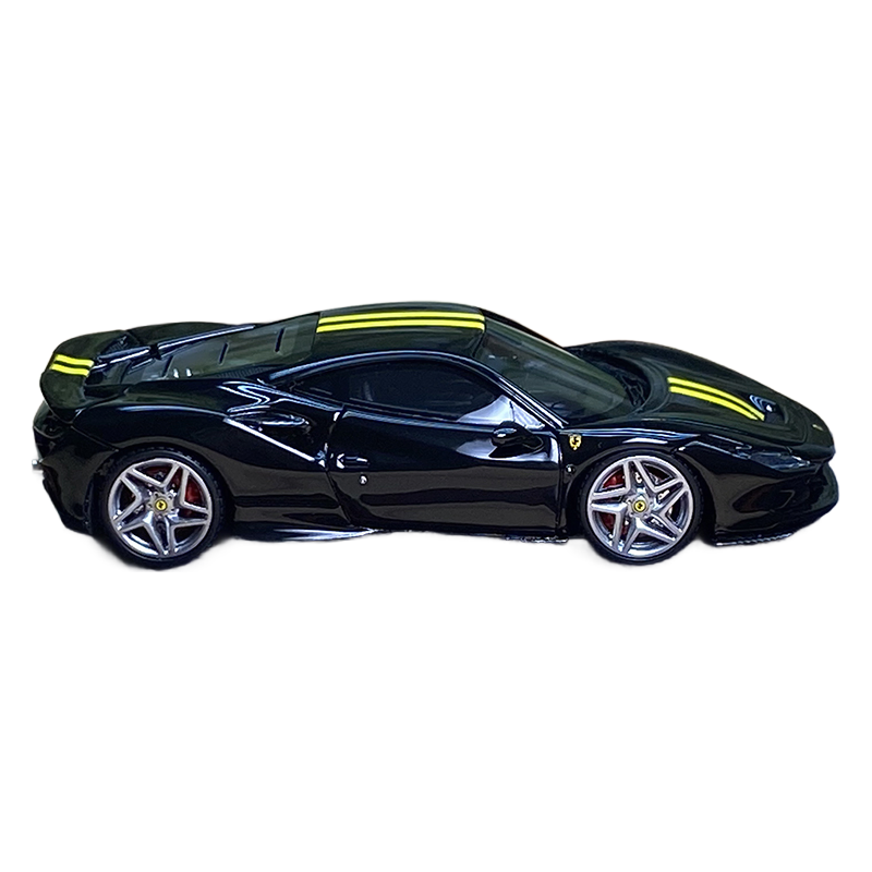 Hand-Painted 1/64 Ferrari Resin Car Replica - Unique Automotive Art Piece for Display Cabinets