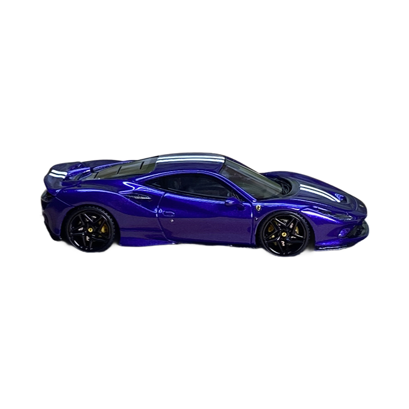 Hand-Painted 1/64 Ferrari Resin Car Replica - Unique Automotive Art Piece for Display Cabinets
