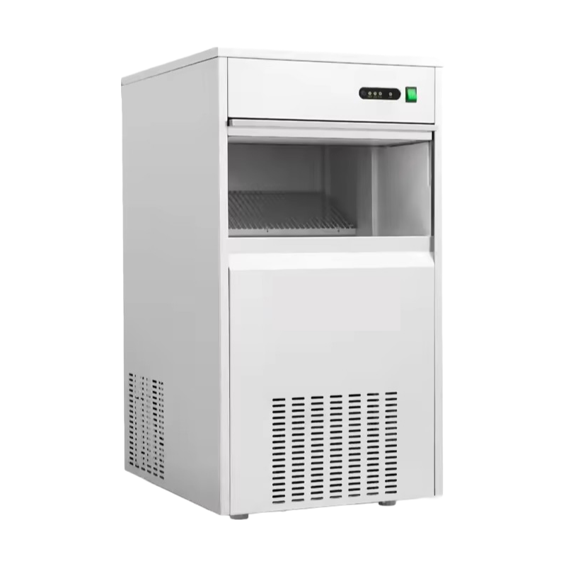 Stainless Steel Automatic Ice Cube Maker with Energy-Saving Compressor for Home and Office