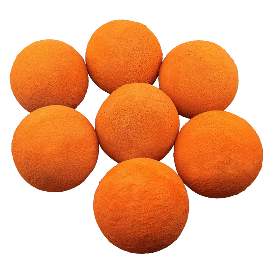 Customizable Carborundum and Silicone Rubber Cleaning Balls for Heat Exchanger Maintenance