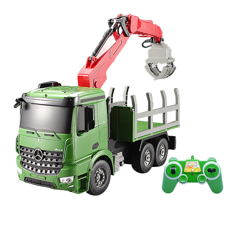 High Quality Metal Farm Tractor Toy with 4 Channel Remote Control Function