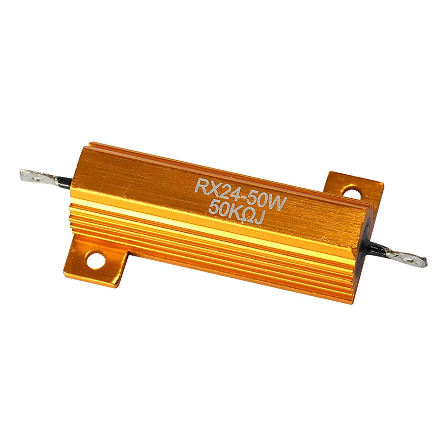 DIP Mounting Wire-Wound Resistors with Anodized Aluminum Housing for Automotive Use