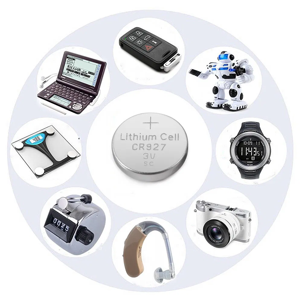 Factory Direct CR927 Button Cell - 3V Lithium Battery for Toys & Car Keys