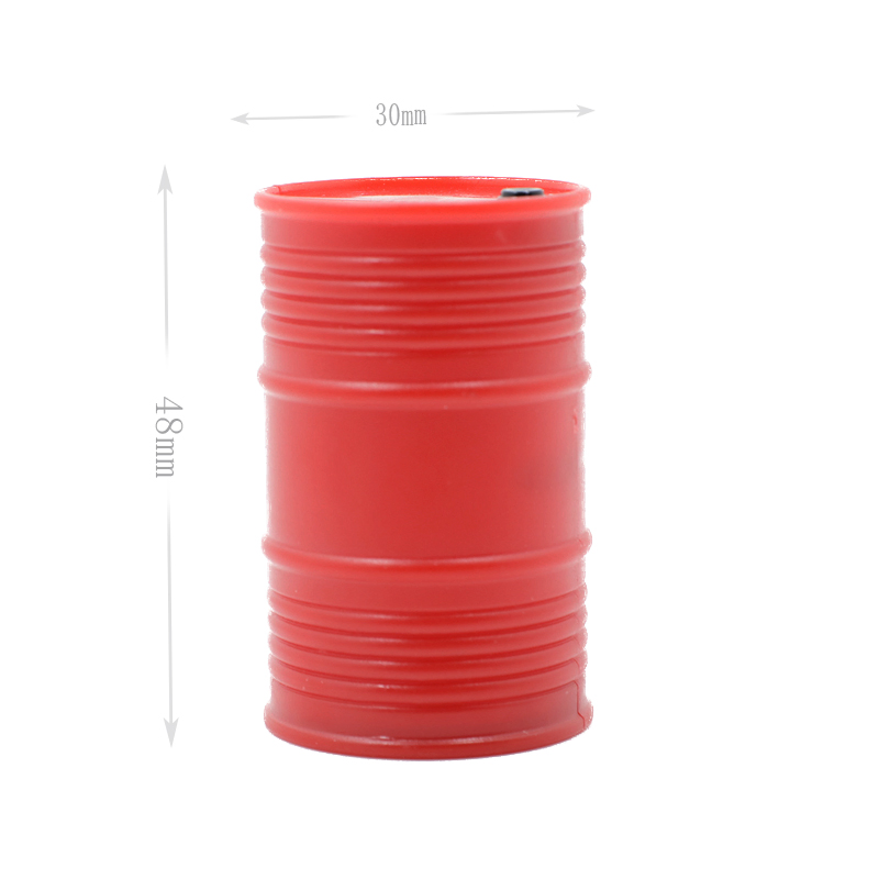 1/24 Scale High Simulation Plastic Oil Drum for RC Crawler Cars - Mini Accessory