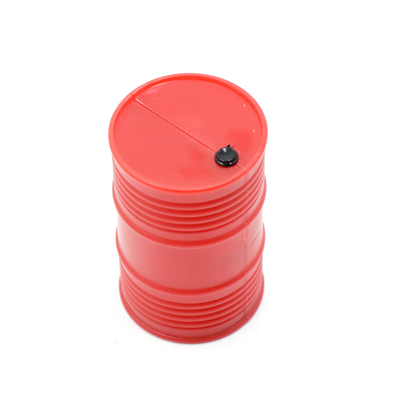 1/24 Scale High Simulation Plastic Oil Drum for RC Crawler Cars - Mini Accessory