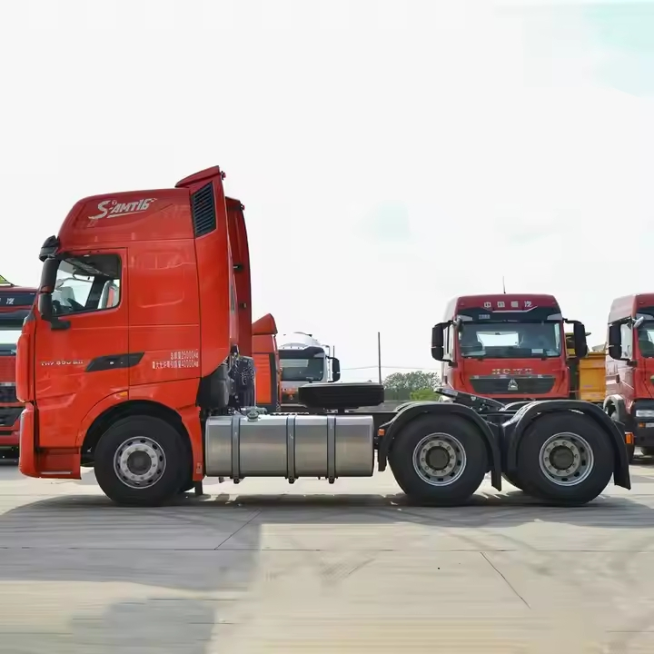Factory Direct HOWO Tractor Unit with Flat Roof Cabin and Single Bedroom Configuration