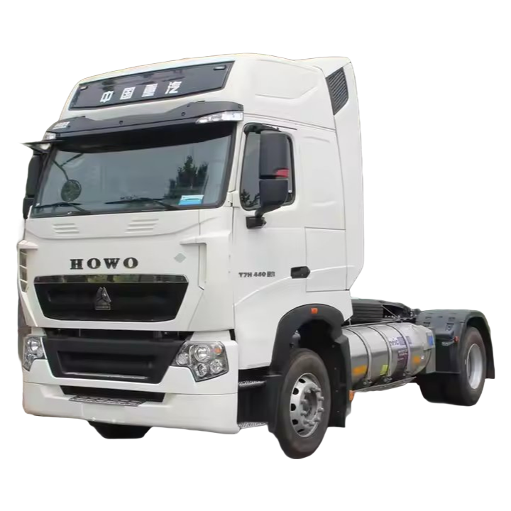 Factory Direct HOWO Tractor Unit with Flat Roof Cabin and Single Bedroom Configuration