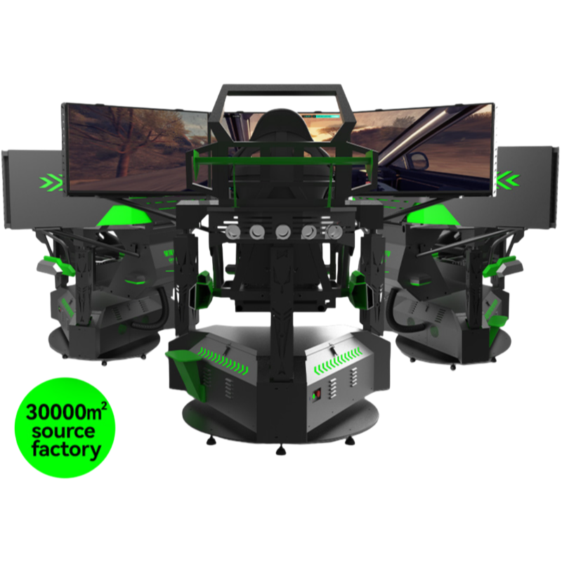 Customizable VR Motion Platform Roller Coaster Game Machine with 200+ Games and 80+ Tracks