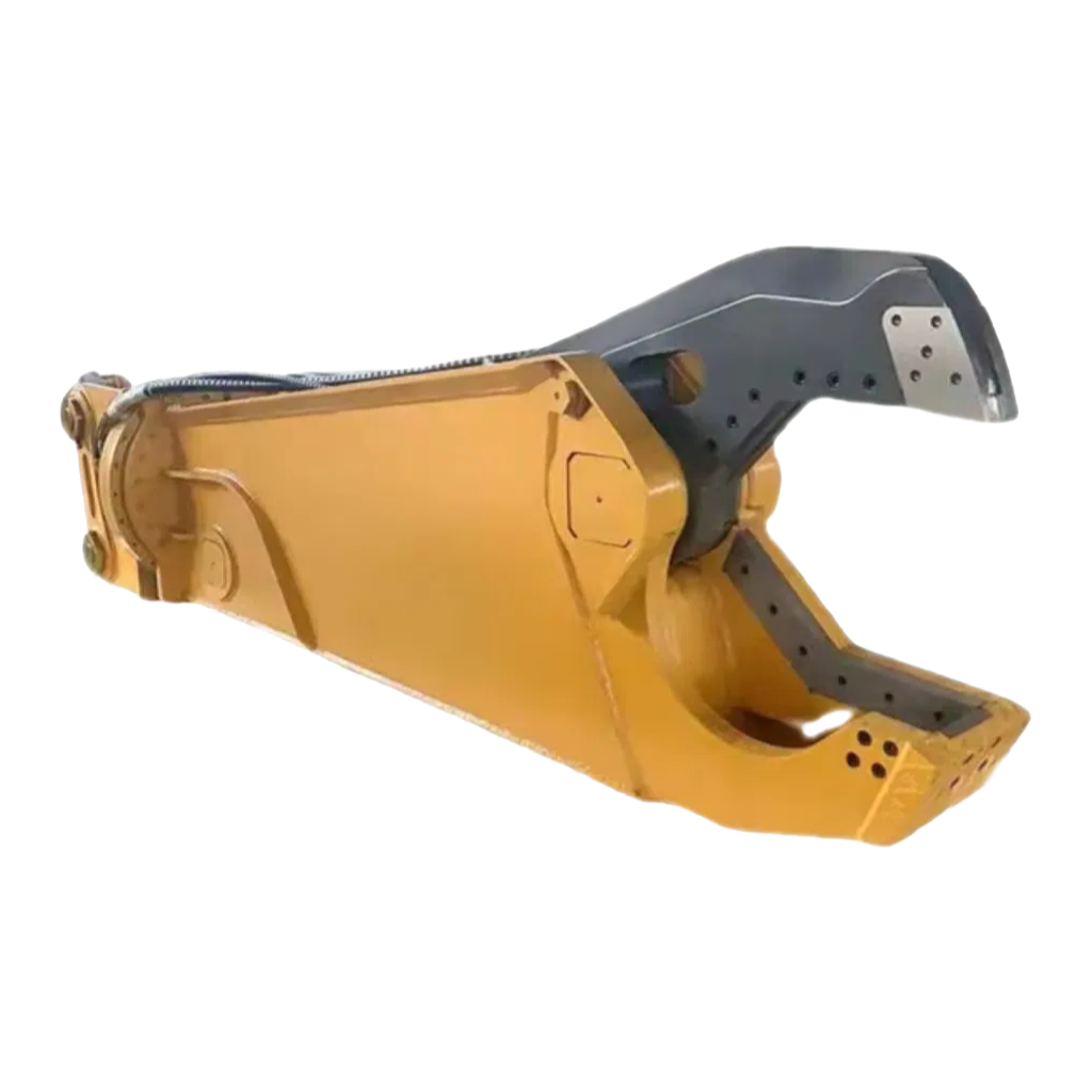 High-Performance Hydraulic Excavator Shear for Car Dismantling and Scrap Processing