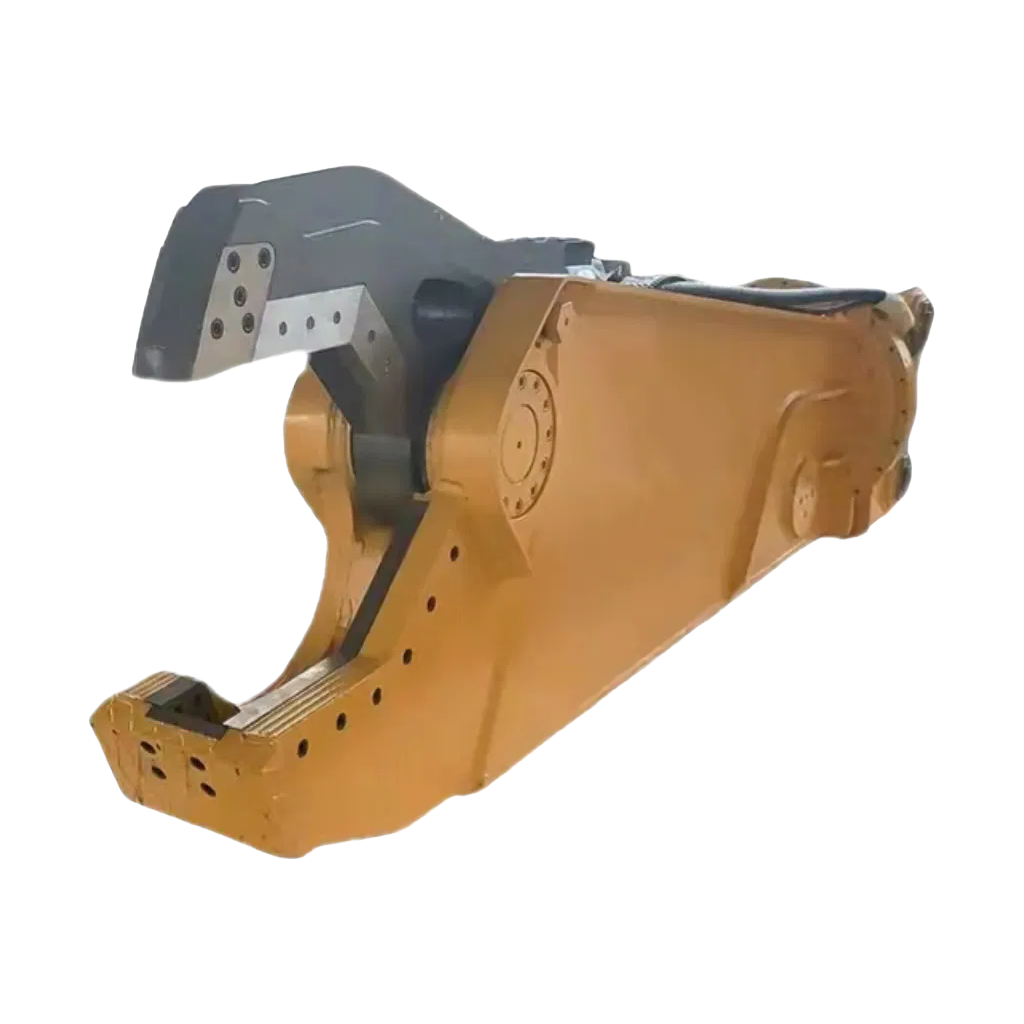 High-Performance Hydraulic Excavator Shear for Car Dismantling and Scrap Processing