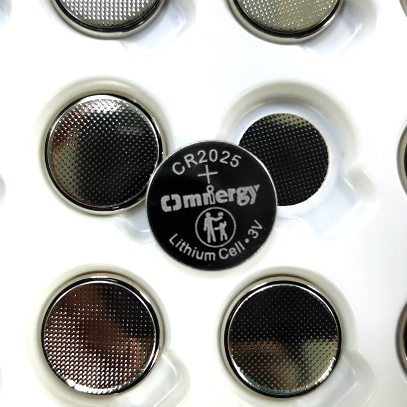 High Capacity ML2430 3V Lithium Manganese Button Cell Battery for Consumer Electronics