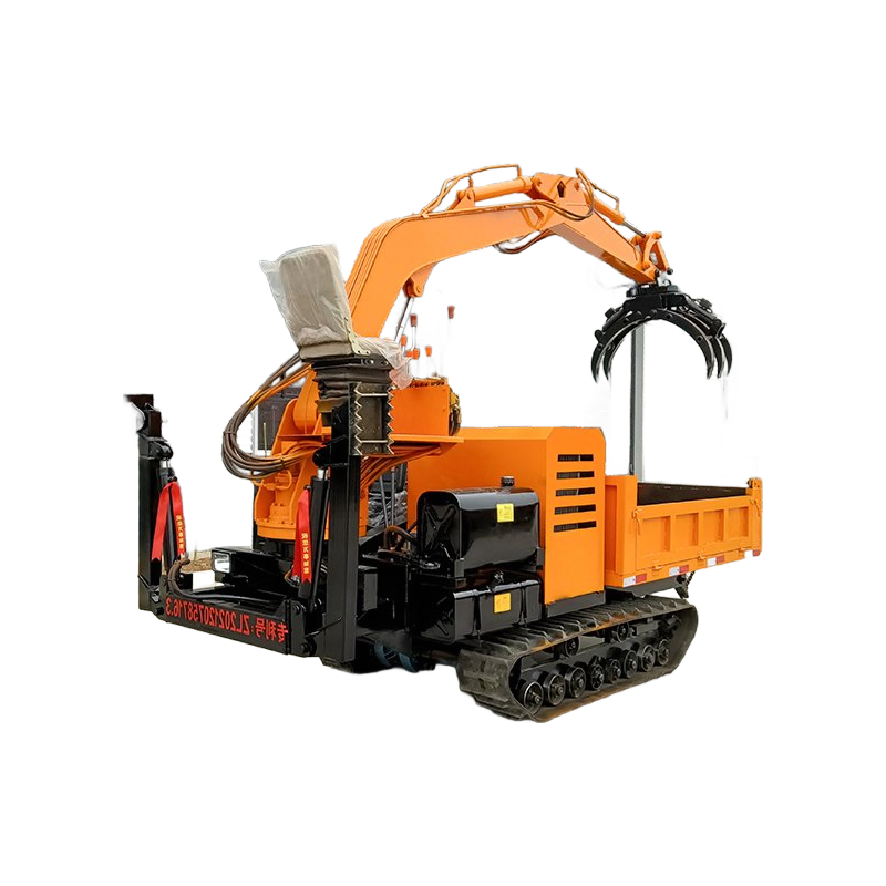 High Efficiency Compact Excavator Loader Combo Machine with 360° Rotation for Small Spaces