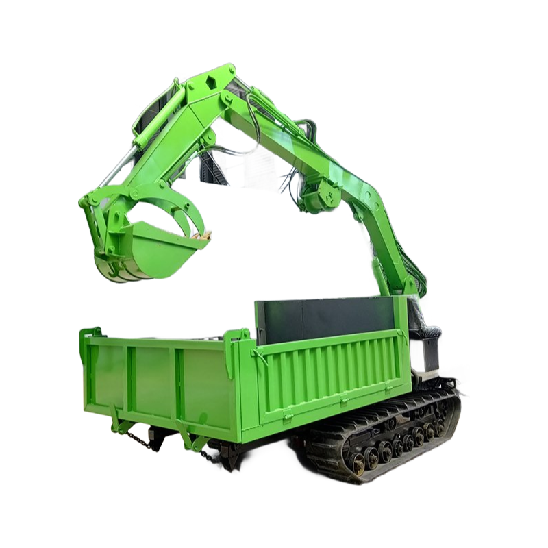 High Efficiency Compact Excavator Loader Combo Machine with 360° Rotation for Small Spaces