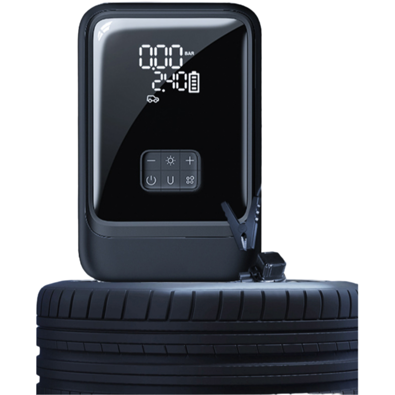 Factory Supply 20V 160psi Digital Display Car Air Compressor - 8000mAh ABS Single - Cylinder Air Pump (FC - GY2025) for Wholesale & Custom