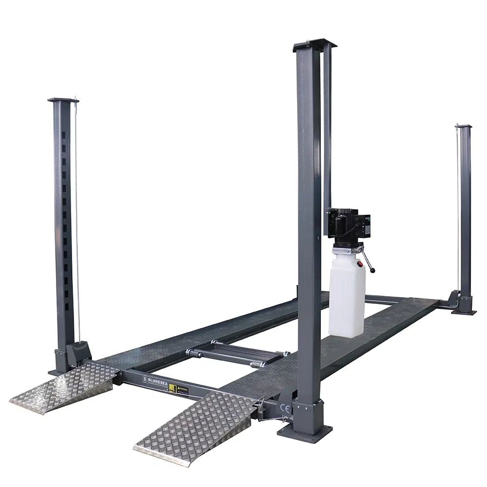 BLS-FP37N 3.7T Four Post Car Lift with CE Certification for Auto Parking and Storage