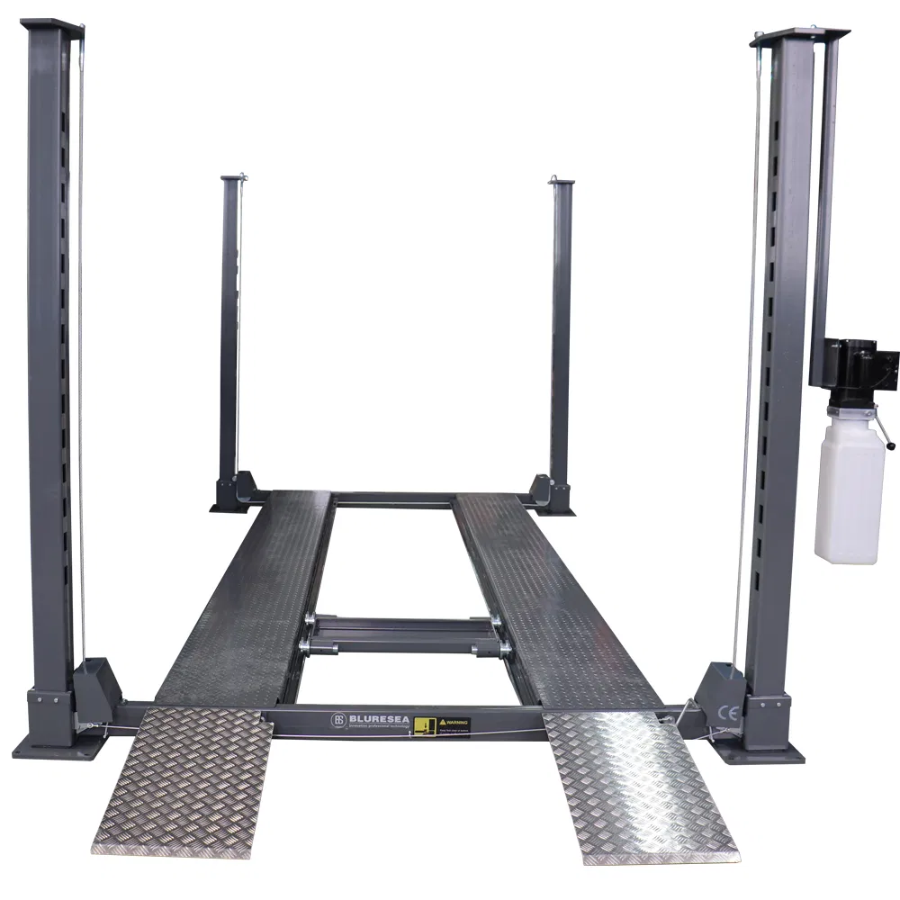 BLS-FP37N 3.7T Four Post Car Lift with CE Certification for Auto Parking and Storage