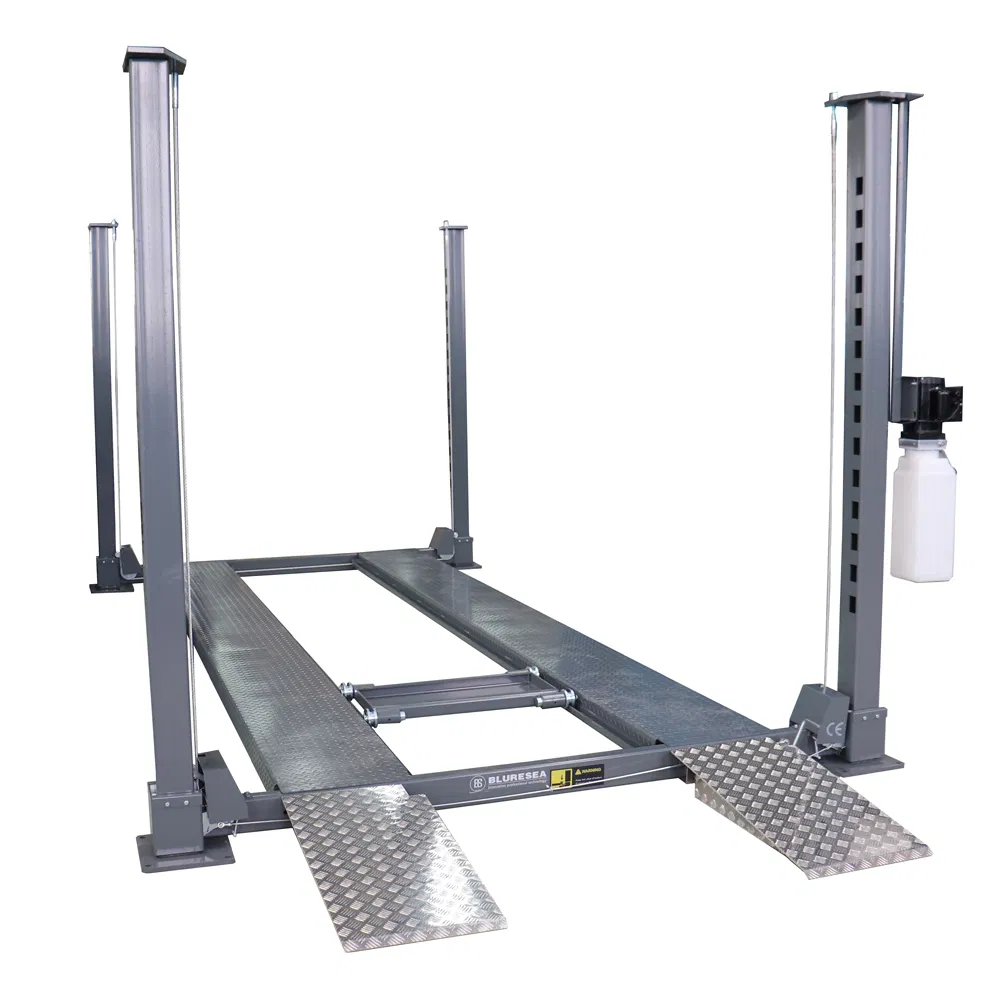 BLS-FP37N 3.7T Four Post Car Lift with CE Certification for Auto Parking and Storage