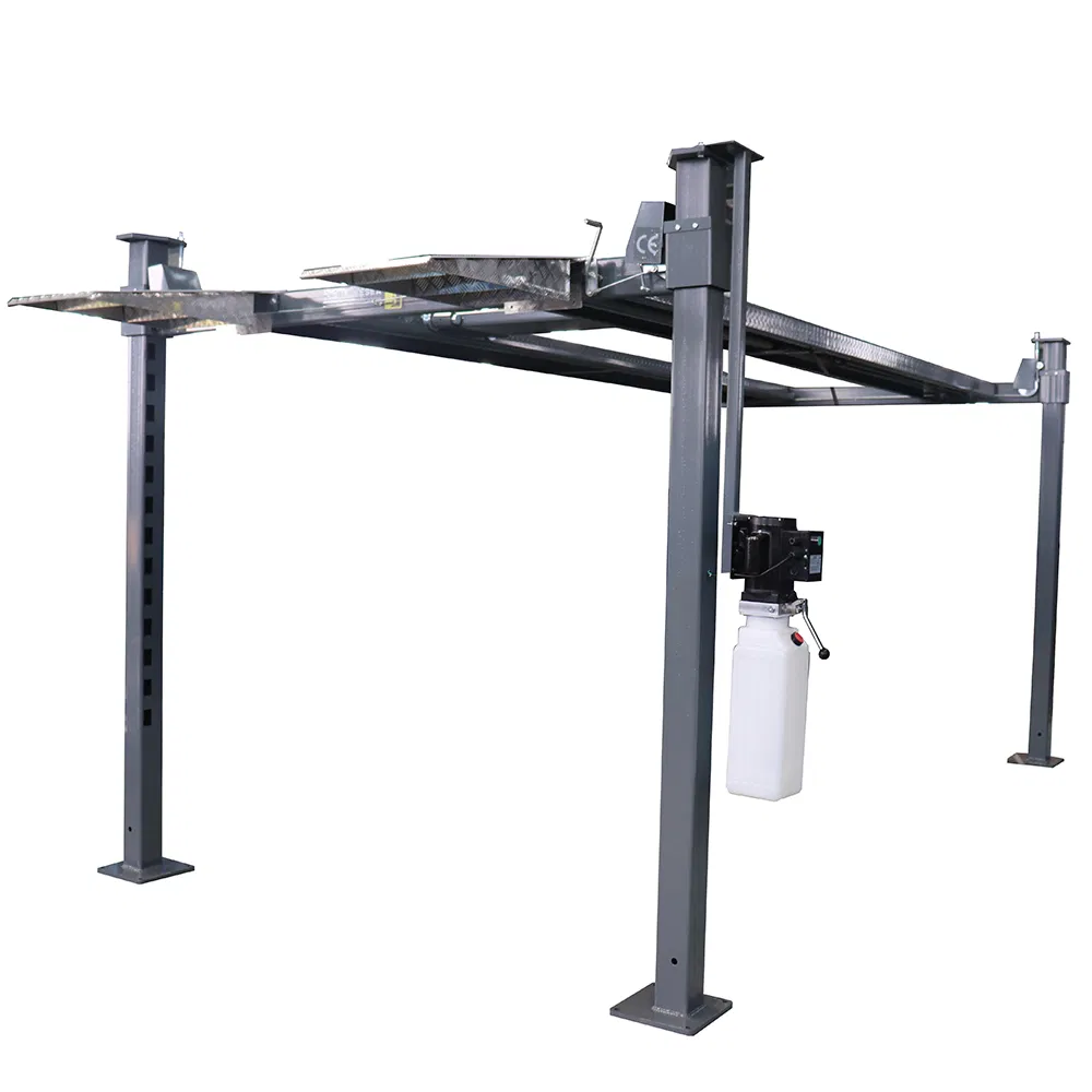 BLS-FP37N 3.7T Four Post Car Lift with CE Certification for Auto Parking and Storage