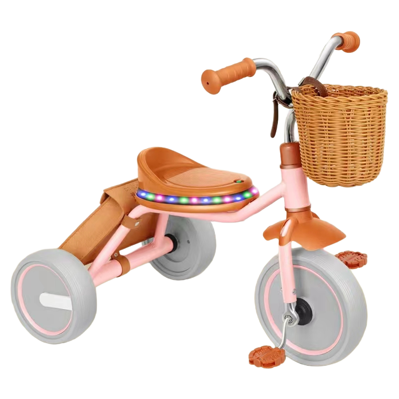 Premium Baby Tricycle with Steel Frame - 3 Wheel Kids Walker Ride-On Toy for Ages 1.5-5 Years
