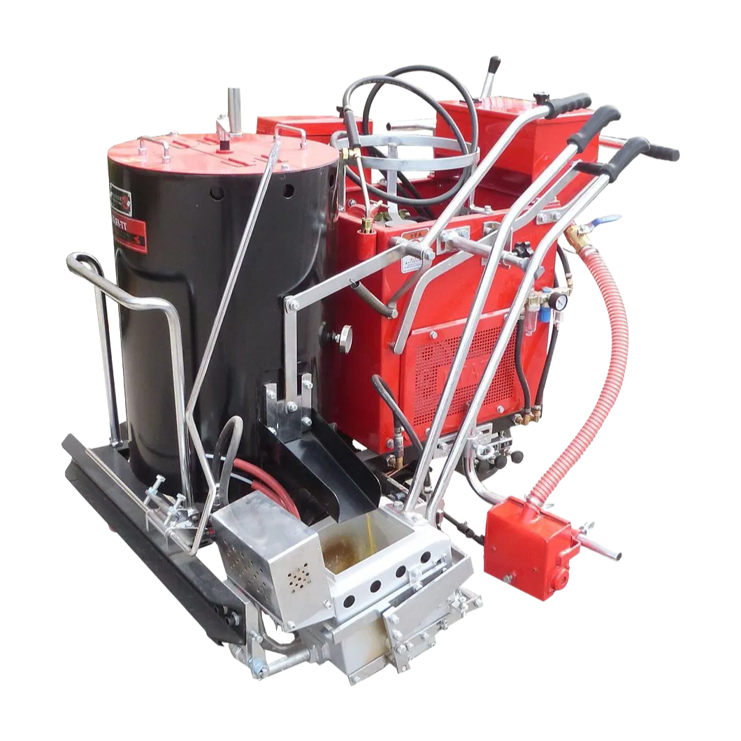 Automatic Control Thermoplastic Road Marking Equipment for Flat and Convex Lines