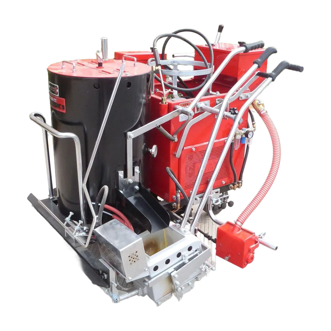 Automatic Control Thermoplastic Road Marking Equipment for Flat and Convex Lines