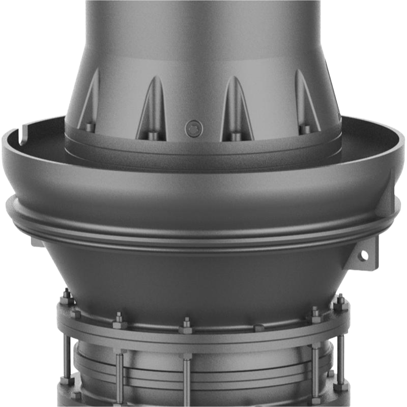 Customizable Submersible Axial Flow Pump with High Cavitation Performance
