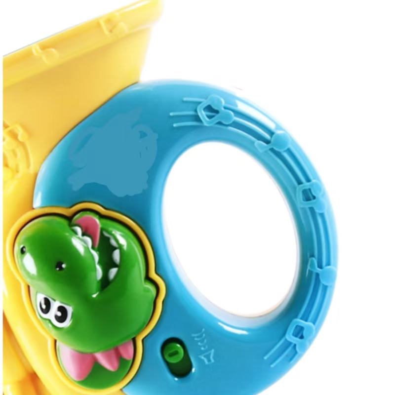 Wholesale Colorful Light-Up Electronic Trumpet Toy for Early Childhood Music Education