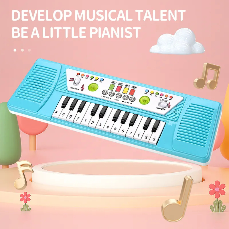 Kids Educational Music Piano Toy - Interactive Learning Musical Instrument for Toddlers 3+ Years