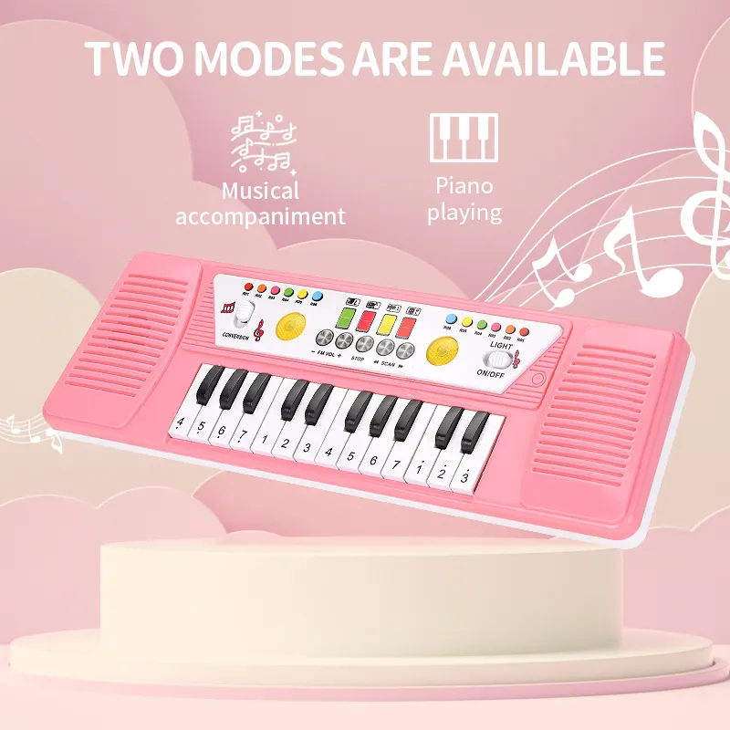 Kids Educational Music Piano Toy - Interactive Learning Musical Instrument for Toddlers 3+ Years