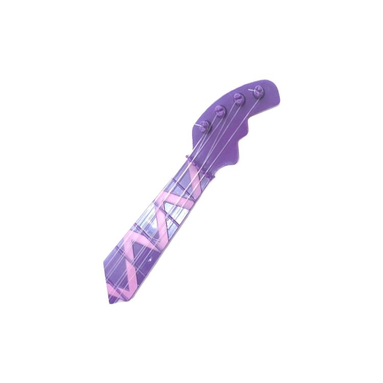 Premium Rock Style Plastic Guitar Toy for Kids - Safe Musical Instrument with CE/ASTM Certification