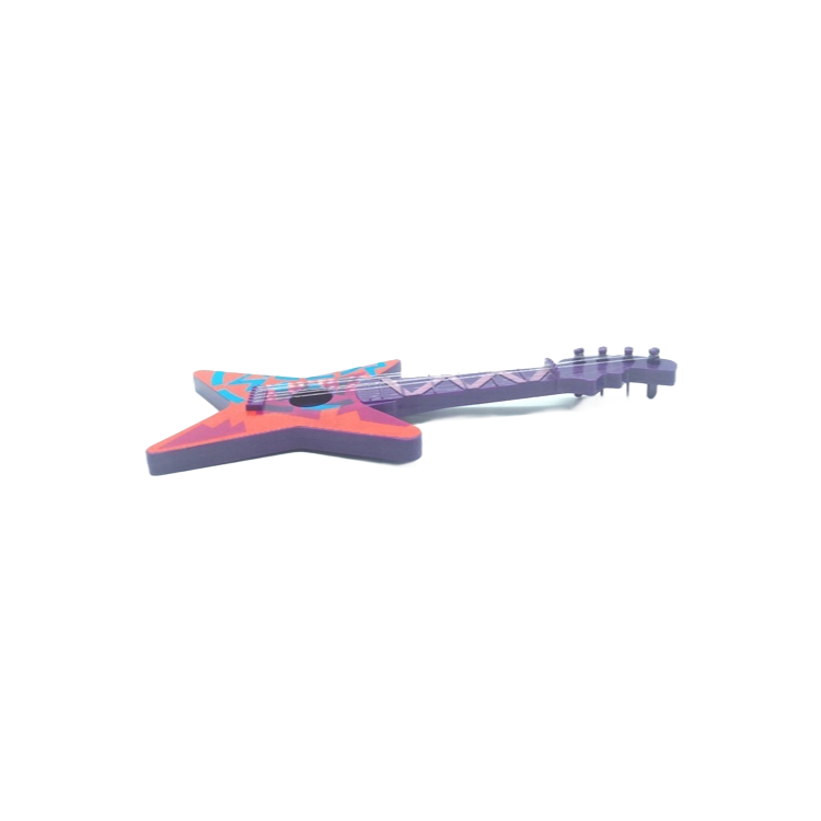 Premium Rock Style Plastic Guitar Toy for Kids - Safe Musical Instrument with CE/ASTM Certification