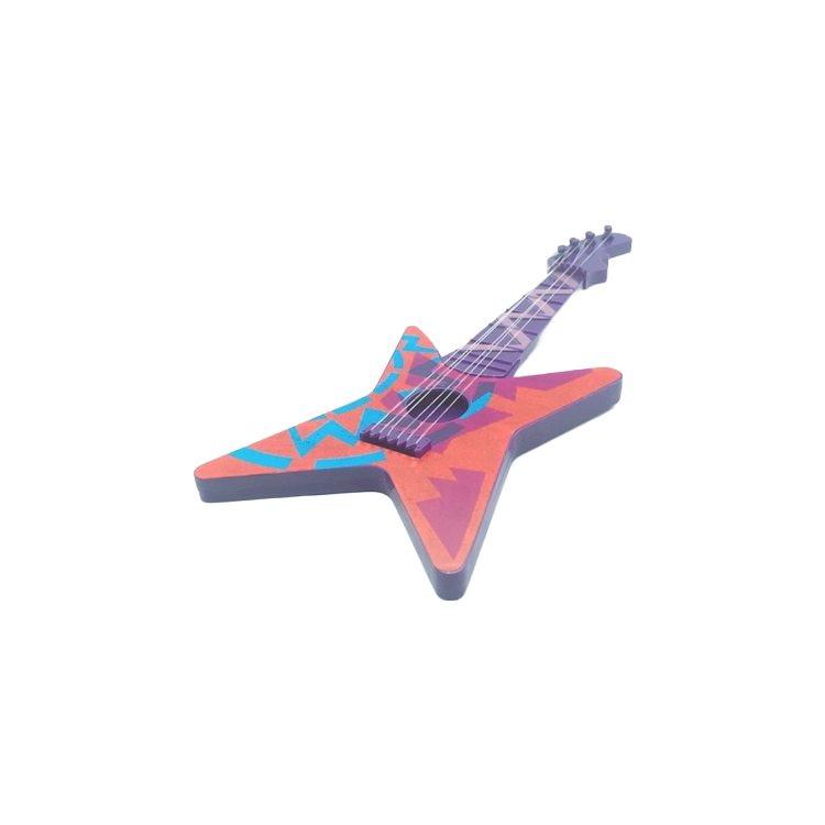 Premium Rock Style Plastic Guitar Toy for Kids - Safe Musical Instrument with CE/ASTM Certification