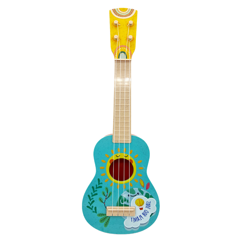 Supply Custom Children's Guitar Toy Ukulele – Early Educational Toy with PP/ABS, 2 Colors, Third Party Certificate Approved