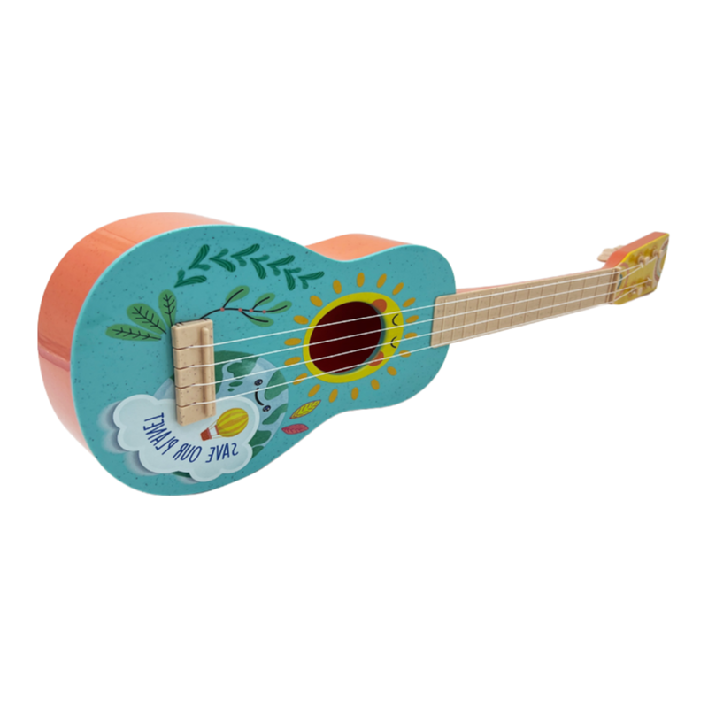 Supply Custom Children's Guitar Toy Ukulele – Early Educational Toy with PP/ABS, 2 Colors, Third Party Certificate Approved