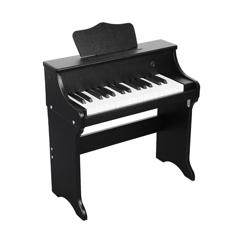 Black White Pink Children Piano Keyboard Toy with 20 Demo Songs - CE Certified