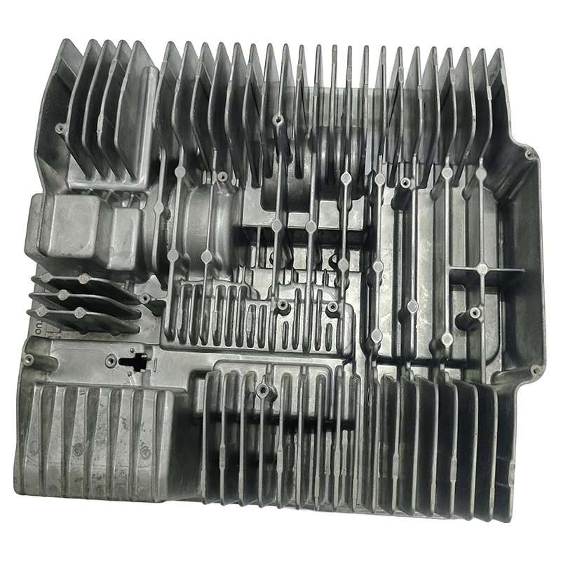 Custom Aluminum Heat Sink Die Casting with Powder Coating for Battery Applications