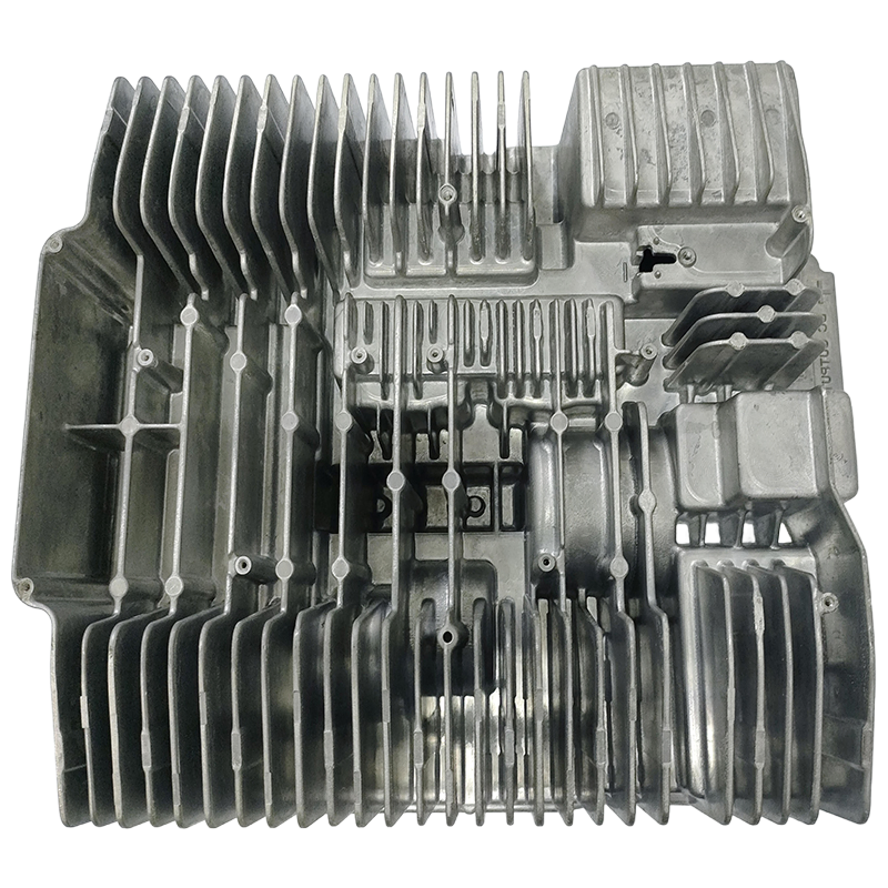 Custom Aluminum Heat Sink Die Casting with Powder Coating for Battery Applications