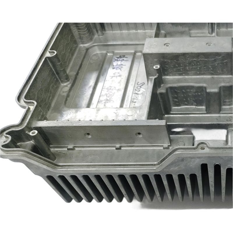 Custom Aluminum Heat Sink Die Casting with Powder Coating for Battery Applications