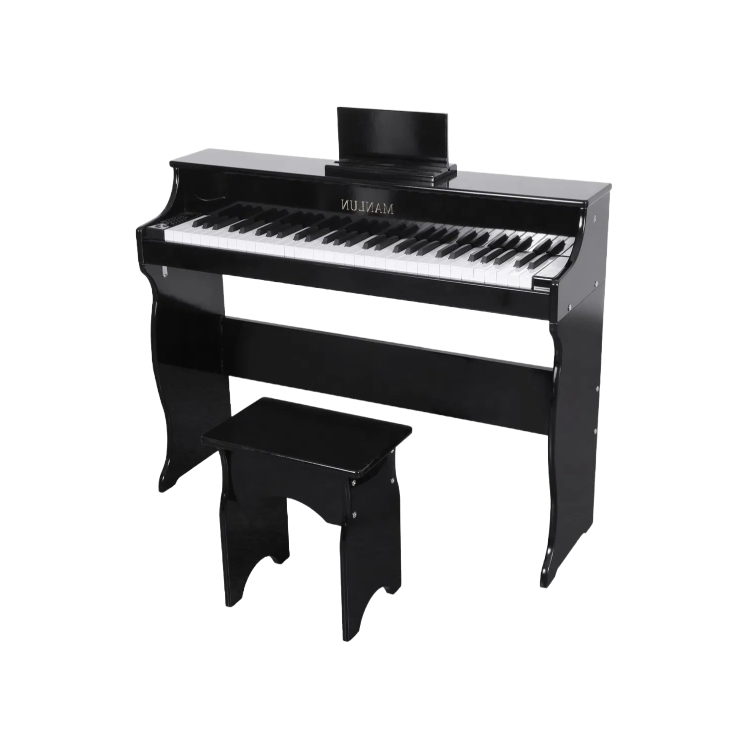 61-Key Electronic Piano Keyboard Toy for Kids with 128 Tones and 100 Rhythms