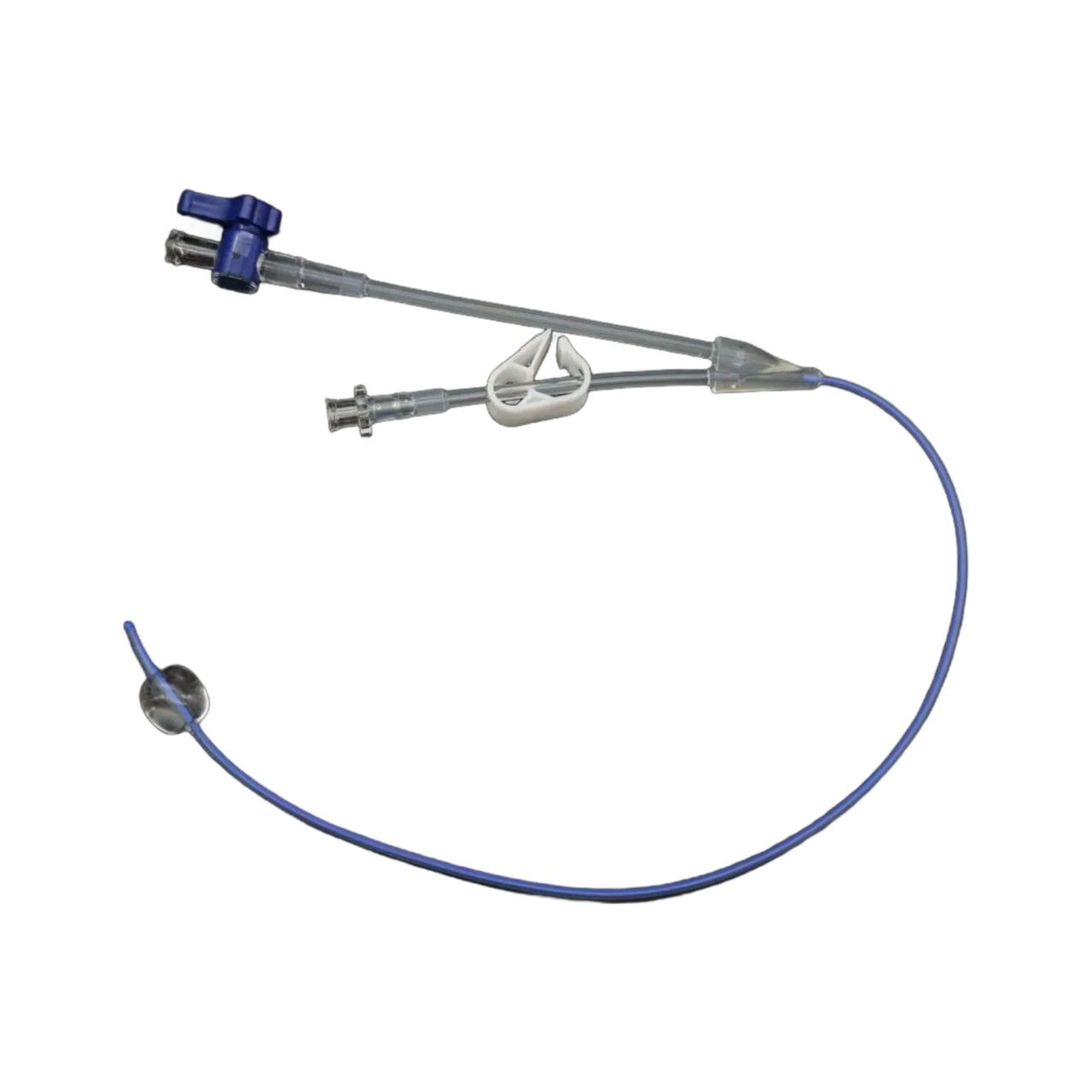 5Fr/7Fr Silicone HSG Catheter for Hysterosalpingography - Medical Disposable Uterine Balloon Catheter