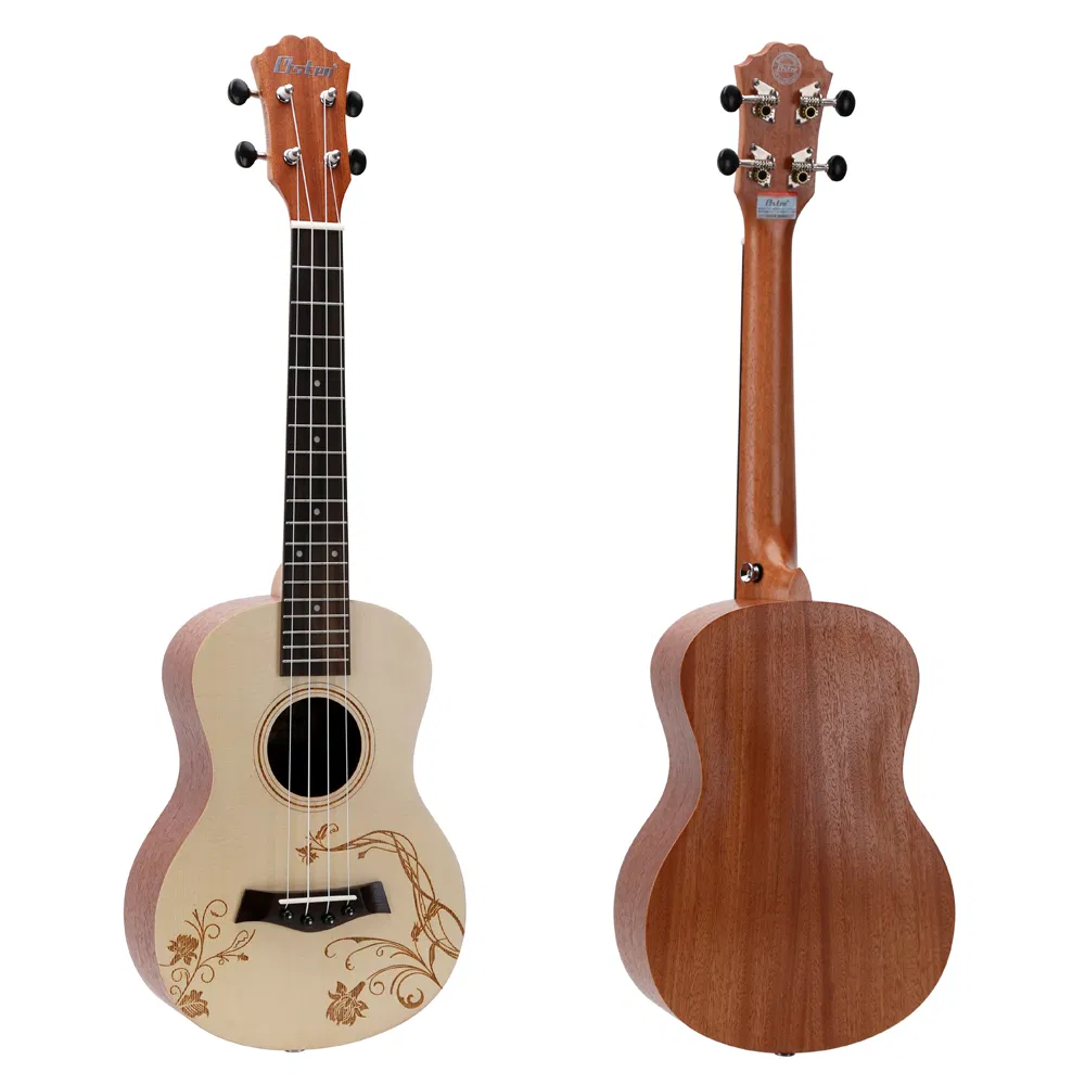 26 Inch UK611-L Sapele Body Guitar with Rosewood Fingerboard - Matte Finish Musical Instrument