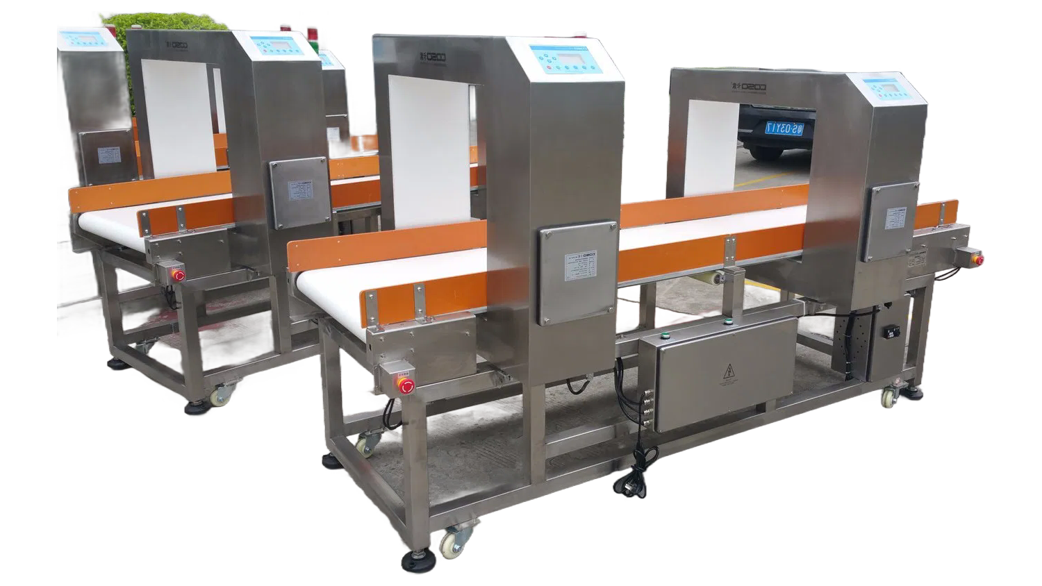 Customized Industrial Metal Detector with DSP Technology for Heavy Products