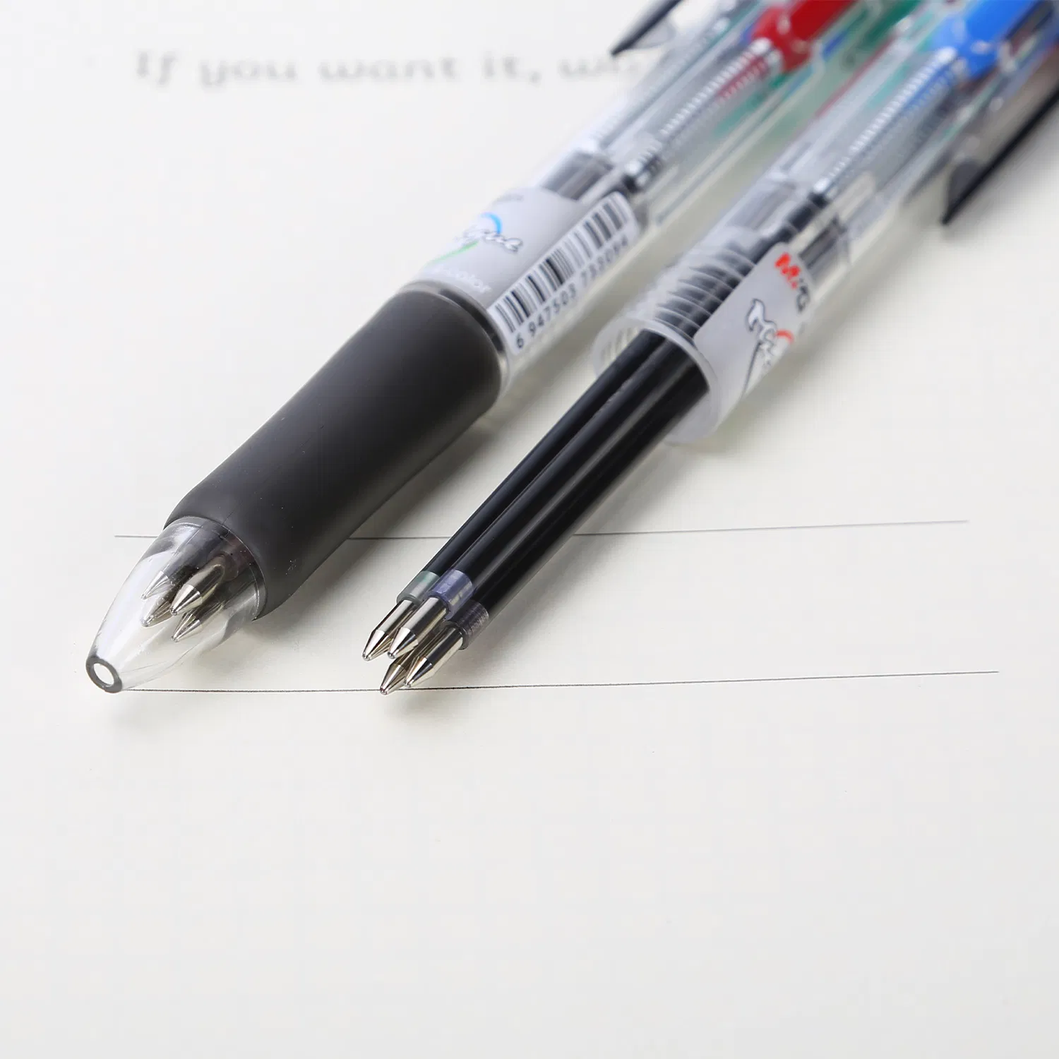 Factory Direct 1296PCS/Carton Multi Color Ballpoint Pens with Custom Packaging Options