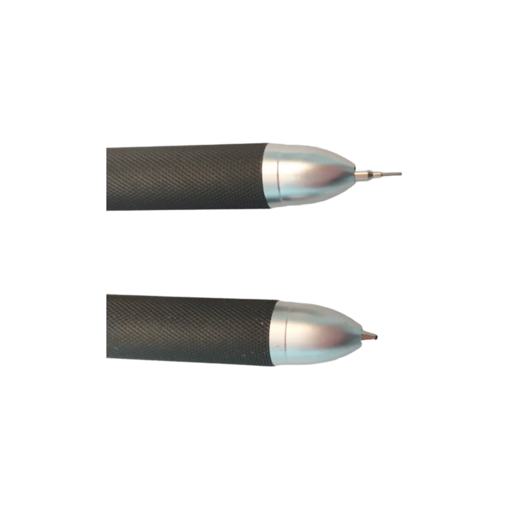 Factory Direct Metal Plastic Ballpen & Mechanical Pencil, 1.0mm Point, Click Style, Custom Logo, Promotional Office School Gift Pen, Wholesale