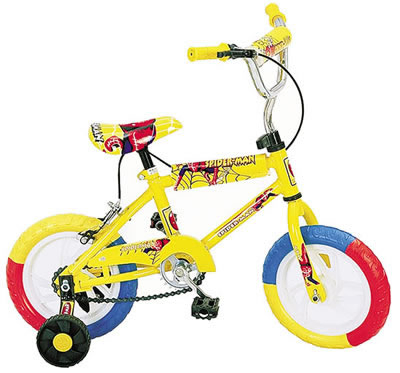 12/14/16 Inch Kids Bicycle for 2-9 Year Olds - Unisex Children's Training Bike with Safety Wheels