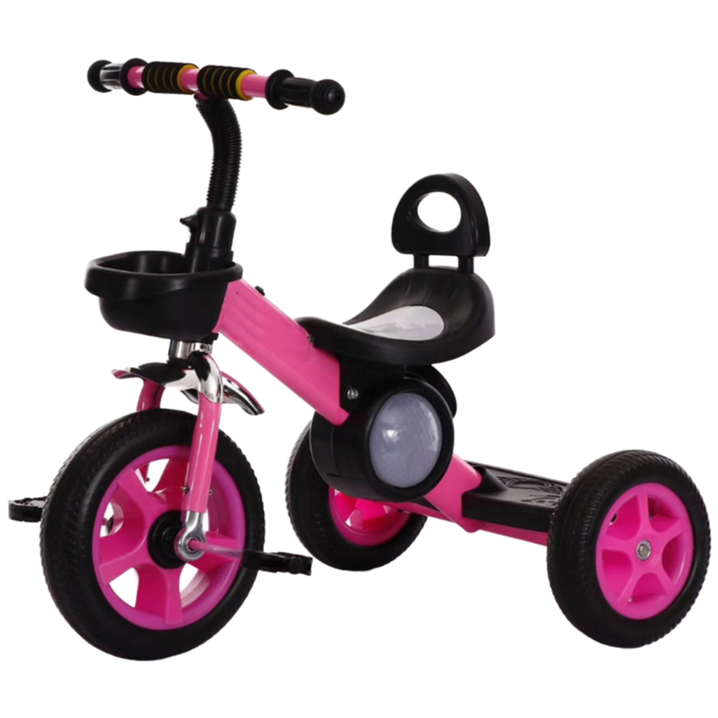 3 Wheels Baby Tricycle for 2-6 Years Old - Safe Kids Bicycle with EVA Wheels BT-33