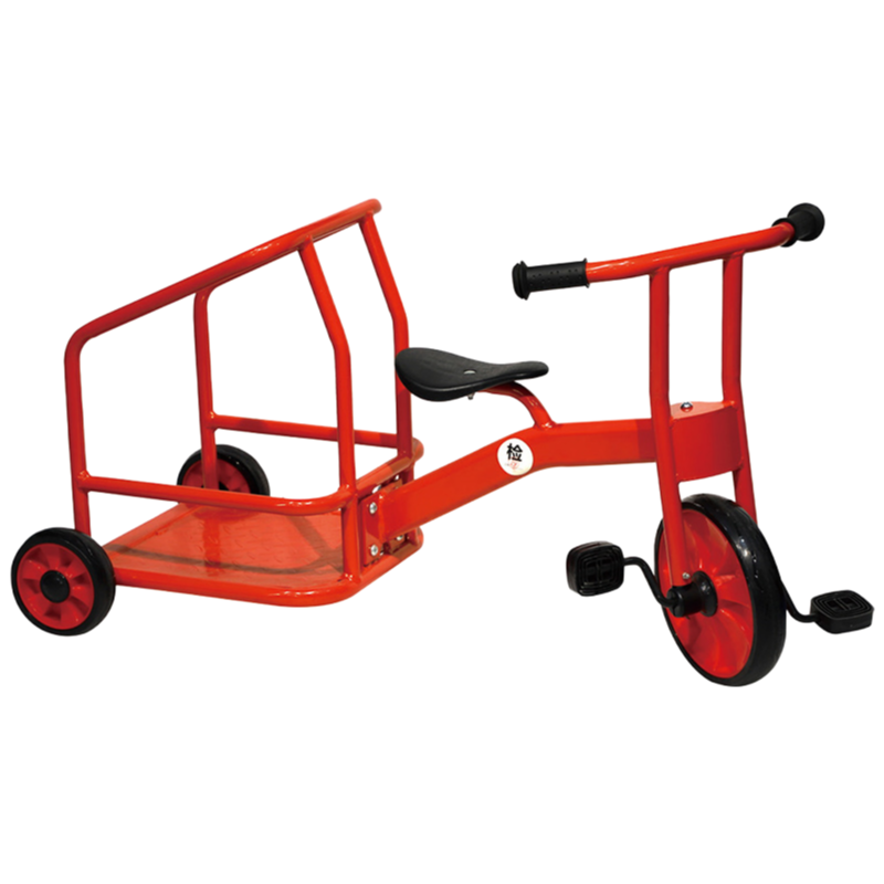 Premium Steel Frame Children Tricycle Bike - Safe Toddler Ride-On Toy with Non-Slip Wheels