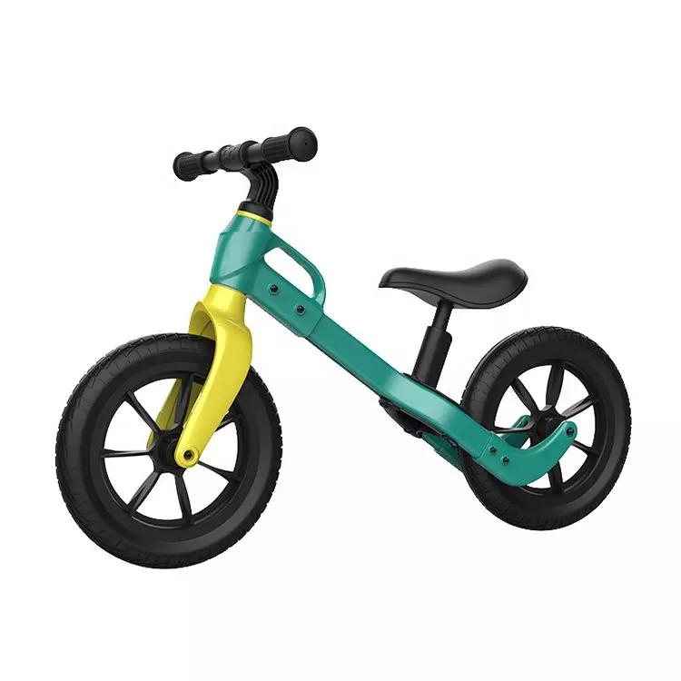Premium Carbon Balance Bike for Kids - Lightweight Aluminum Alloy 12 Inch Training Bike